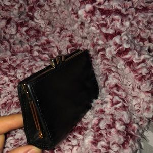 Coach clasp coin and card purse